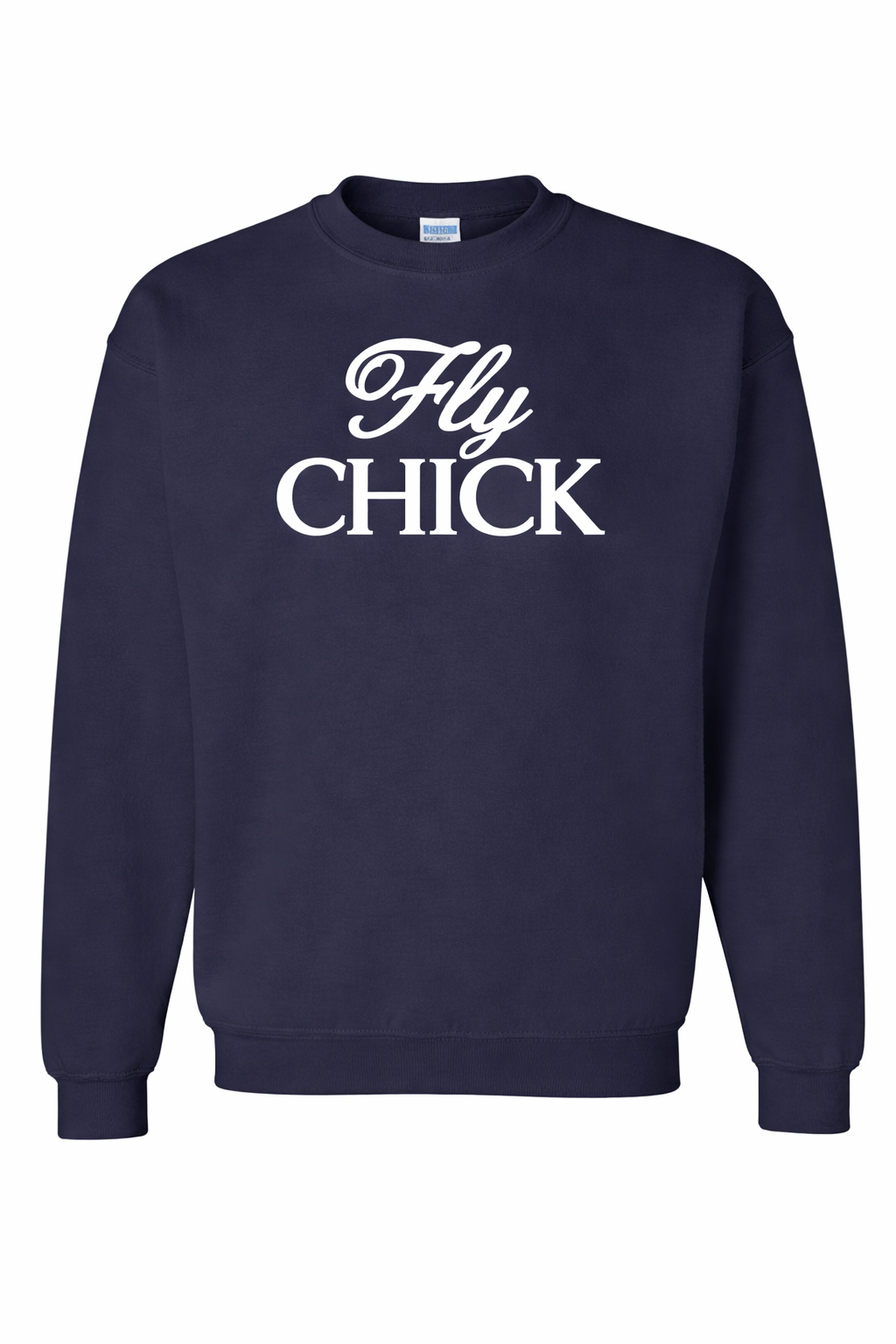 Fly CHICK Signature Crewneck - Stacked Logo