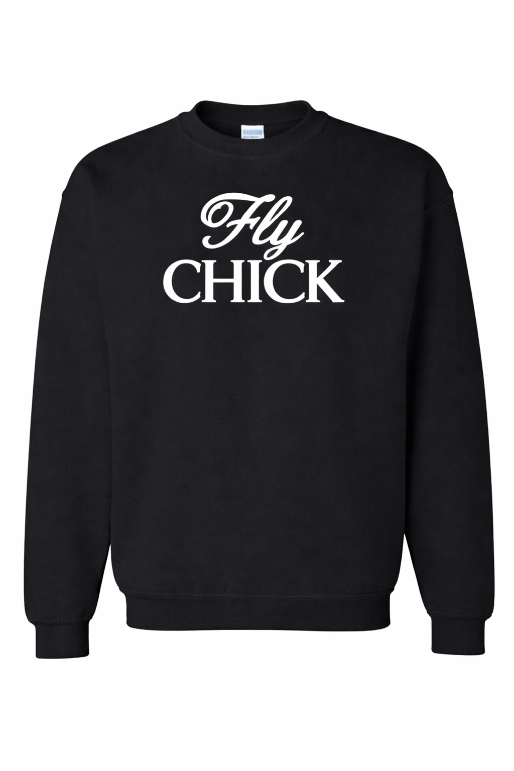 Fly CHICK Signature Crewneck - Stacked Logo