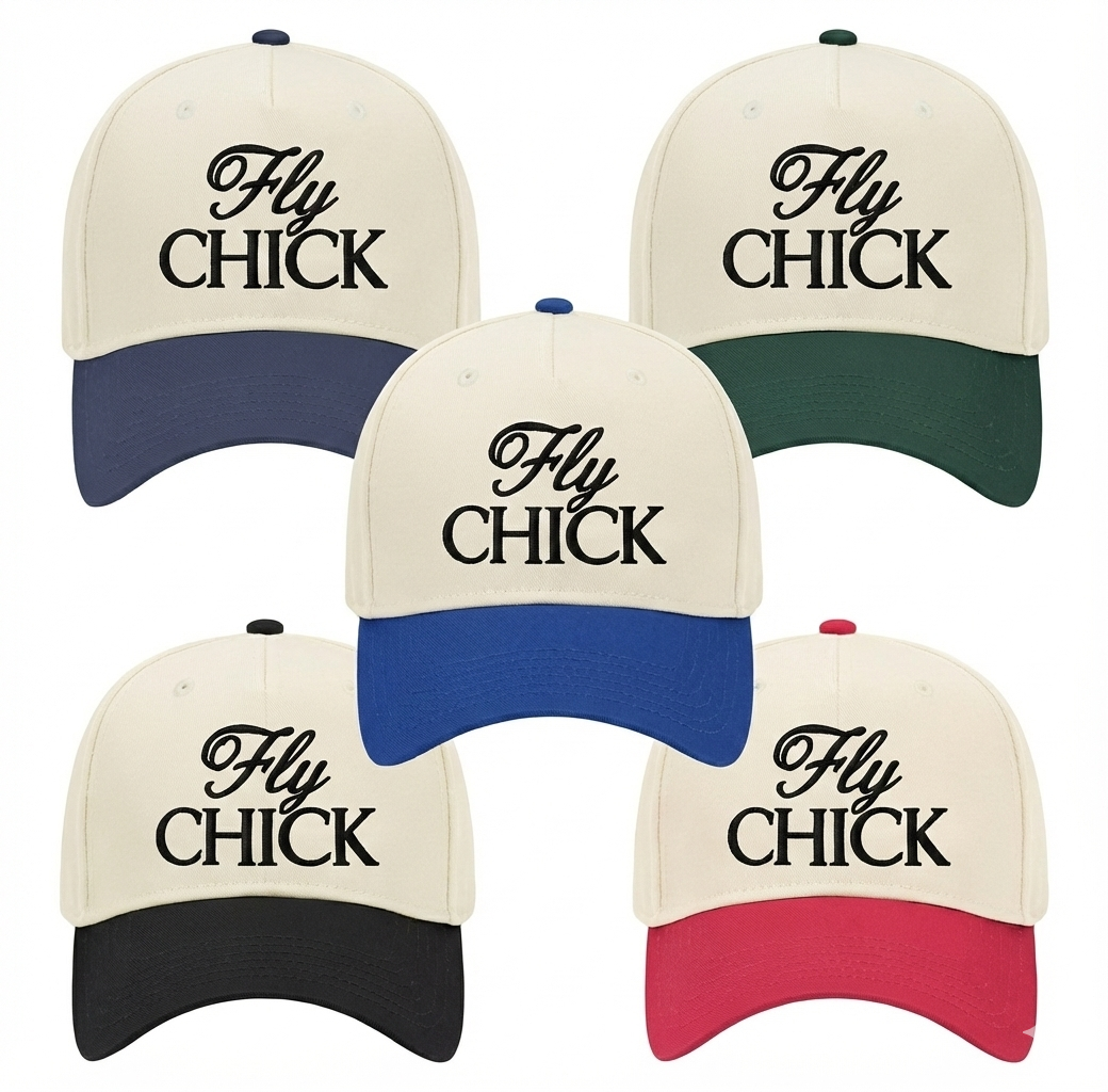 Fly CHICK Signature Crown Hat